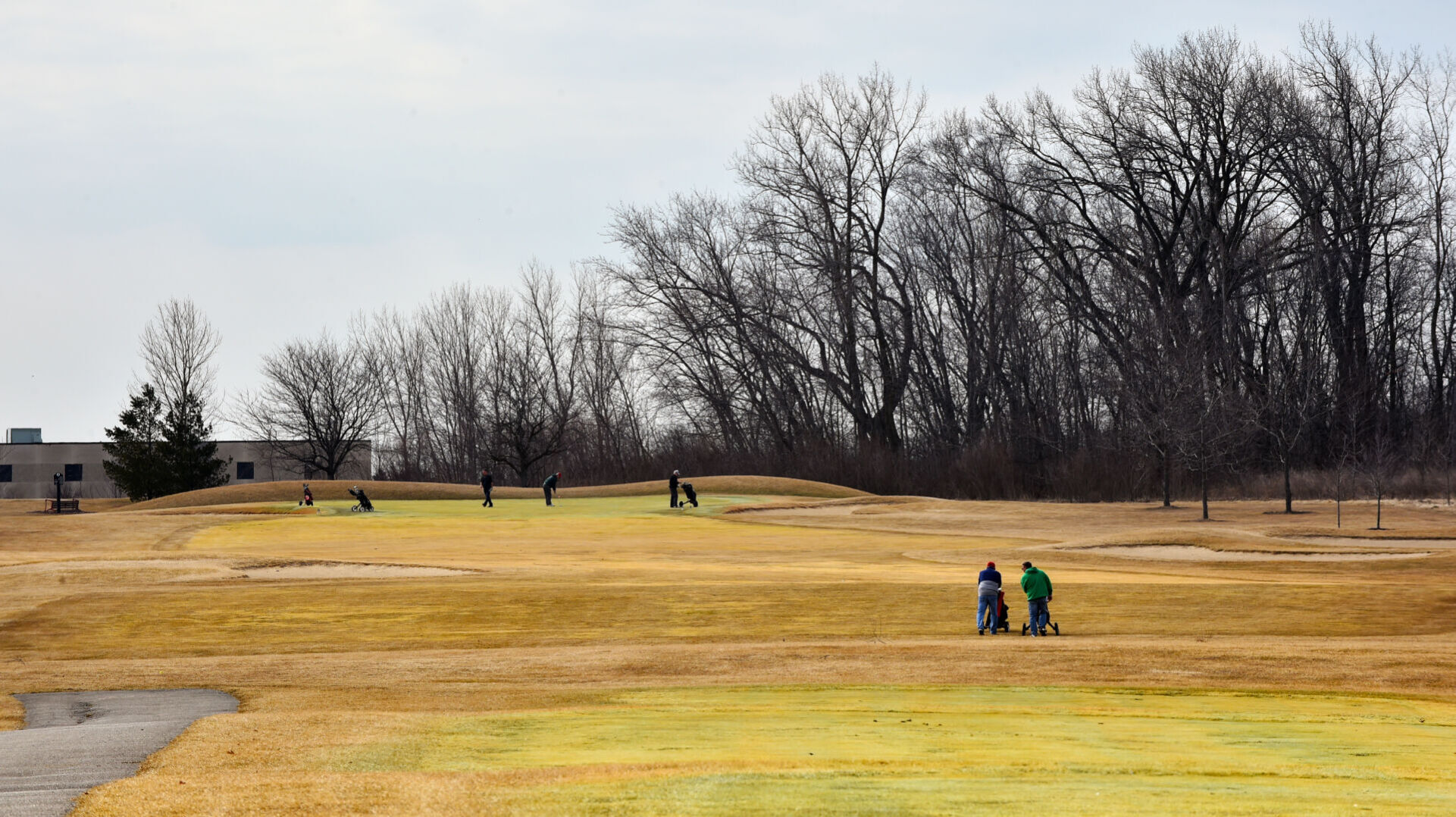 Back on the course